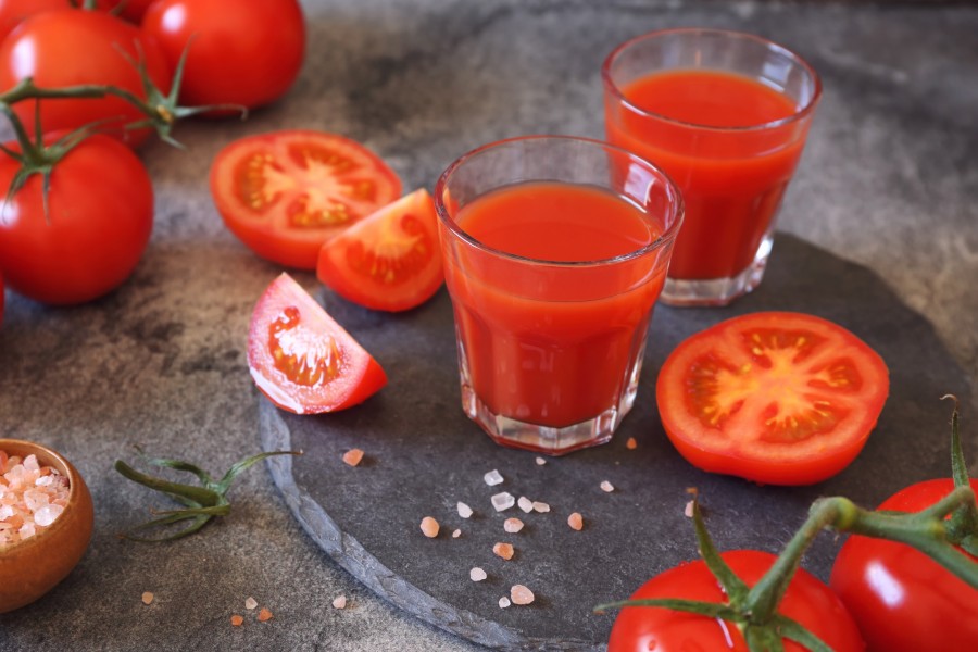 Quels sont les bienfaits d'un jus de tomate ?