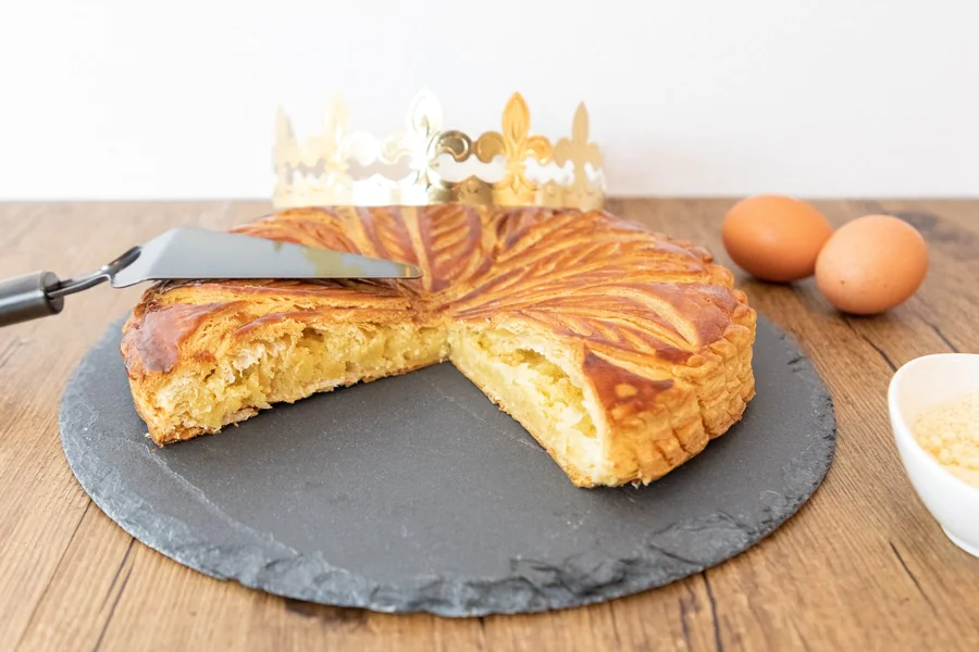 Recette de galette des rois revisitée à base de fruits exotiques